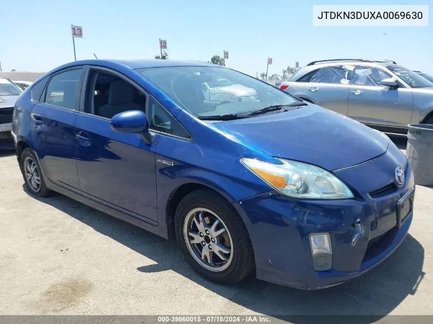 JTDKN3DUXA0069630 2010 Toyota Prius Ii