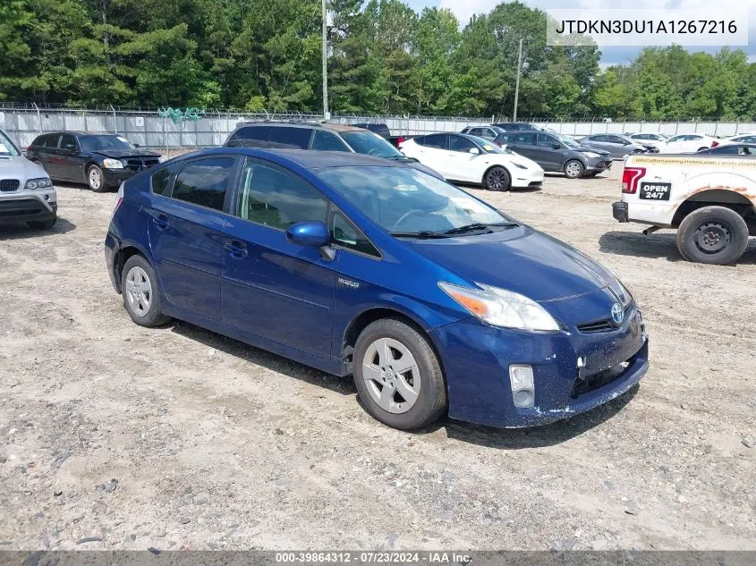 JTDKN3DU1A1267216 2010 Toyota Prius Ii