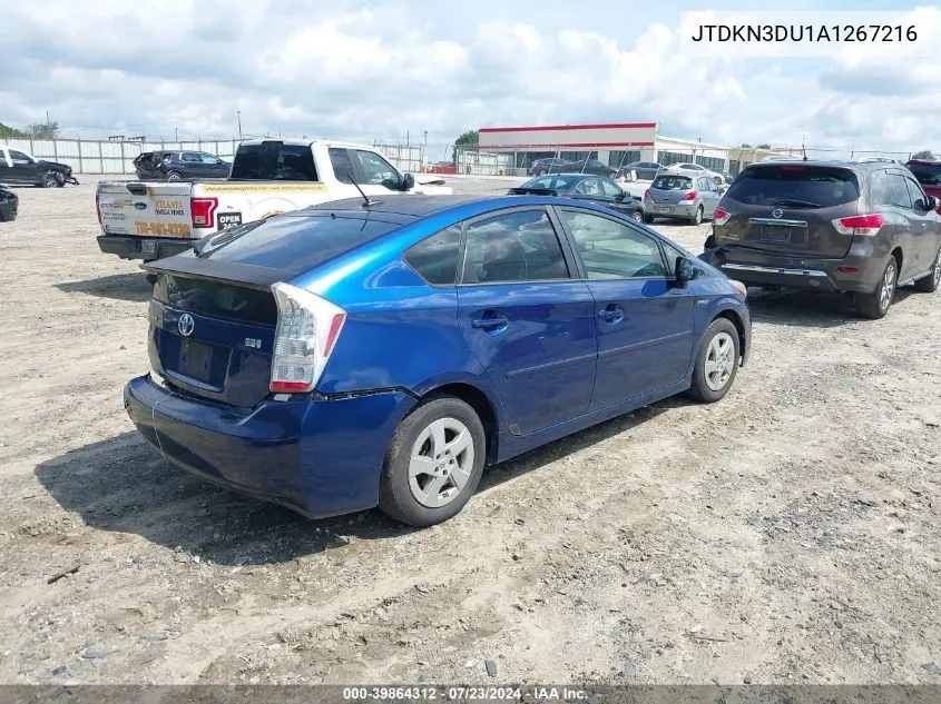 2010 Toyota Prius Ii VIN: JTDKN3DU1A1267216 Lot: 39864312