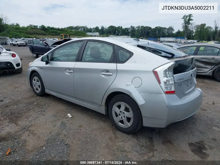 2010 Toyota Prius Iii VIN: JTDKN3DU3A5002211 Lot: 39897341