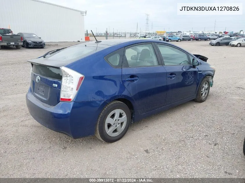 JTDKN3DUXA1270826 2010 Toyota Prius Iv