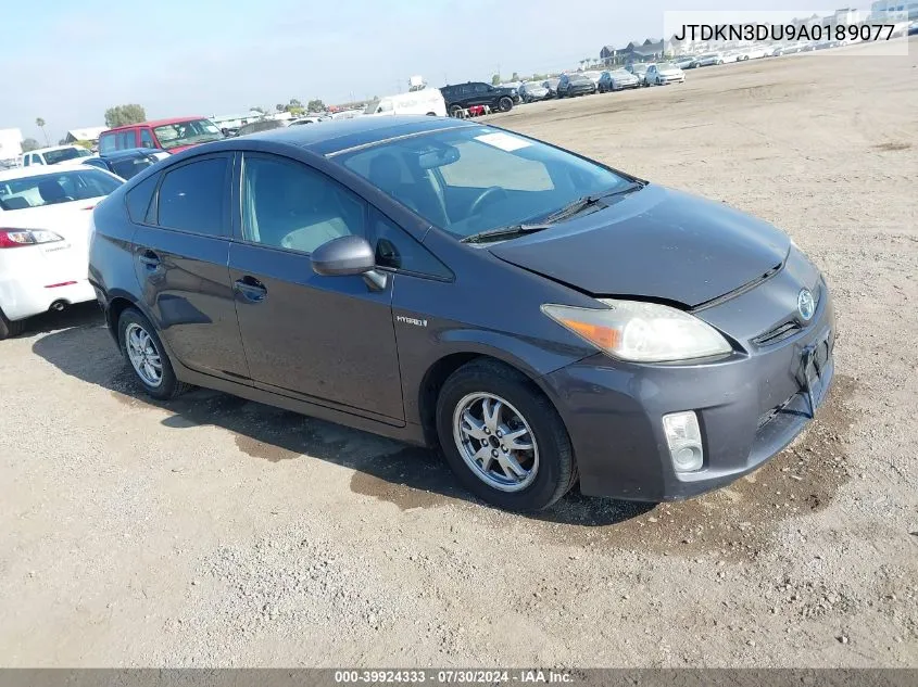 JTDKN3DU9A0189077 2010 Toyota Prius Iv