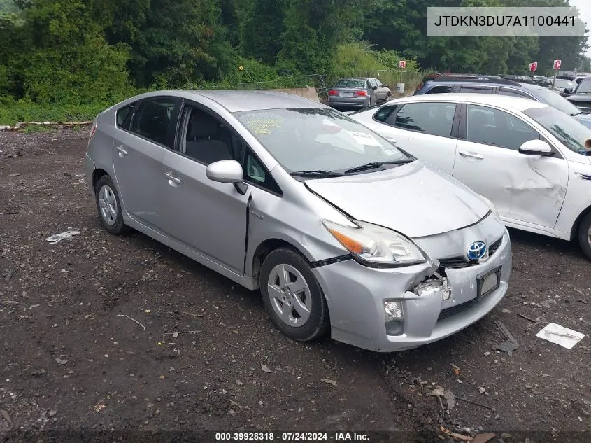 2010 Toyota Prius Ii VIN: JTDKN3DU7A1100441 Lot: 39928318