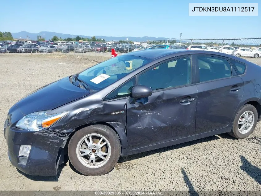 2010 Toyota Prius Ii VIN: JTDKN3DU8A1112517 Lot: 39929395