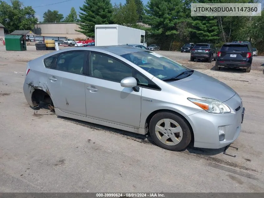 2010 Toyota Prius Ii VIN: JTDKN3DU0A1147360 Lot: 39990624