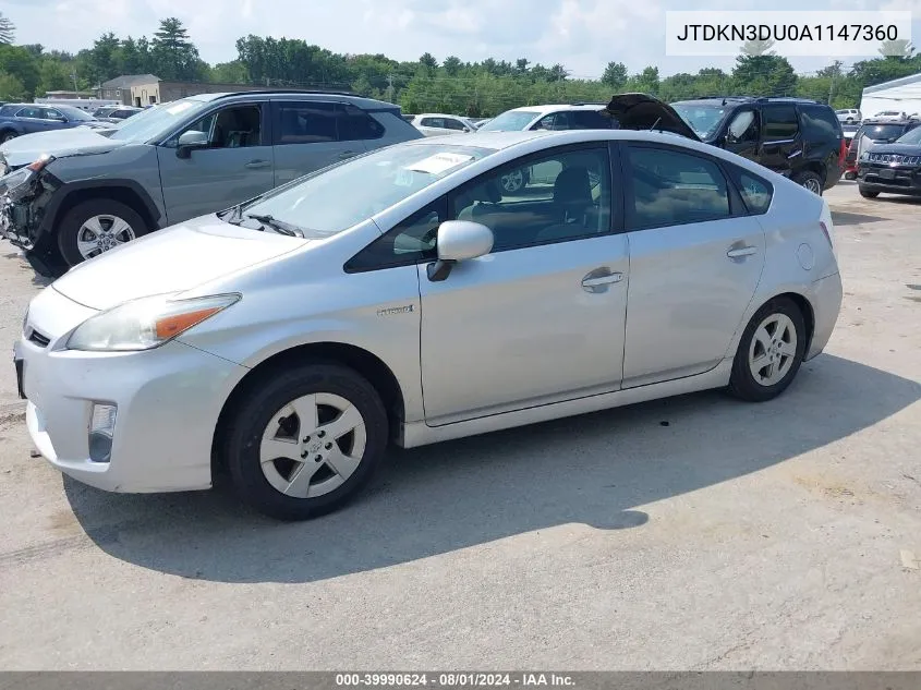 JTDKN3DU0A1147360 2010 Toyota Prius Ii