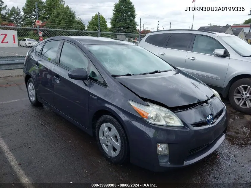 JTDKN3DU2A0199336 2010 Toyota Prius I/Ii/Iii/Iv/V