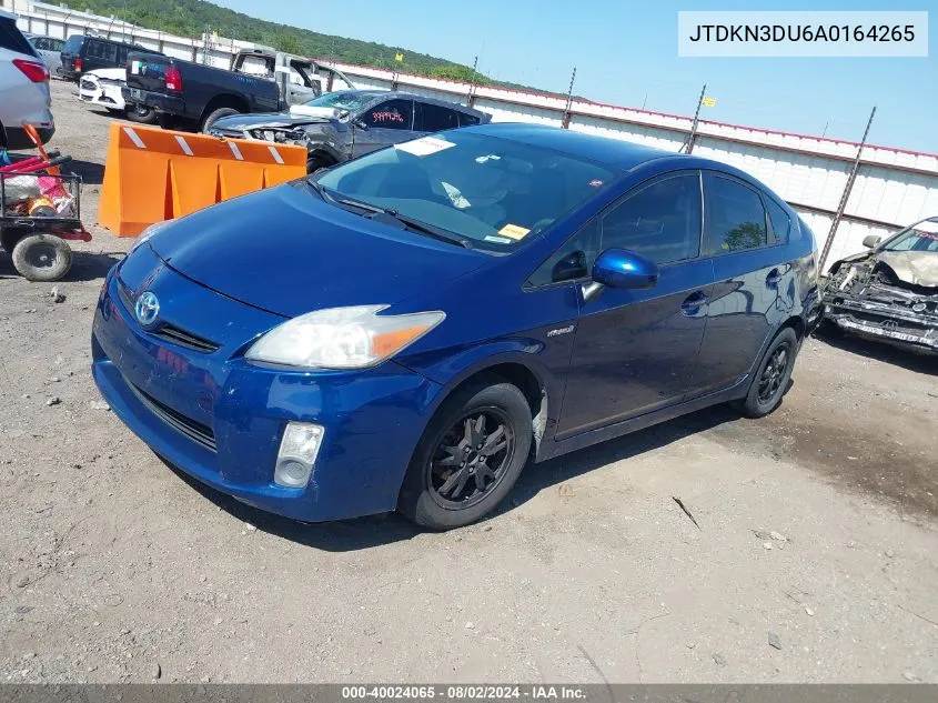 JTDKN3DU6A0164265 2010 Toyota Prius Ii