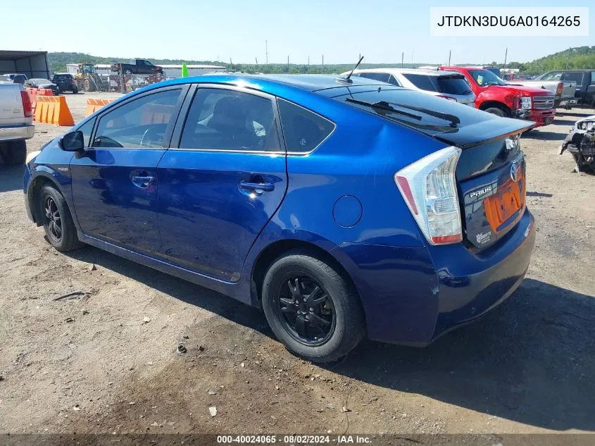 JTDKN3DU6A0164265 2010 Toyota Prius Ii