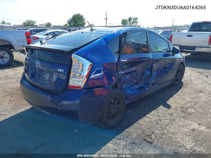 JTDKN3DU6A0164265 2010 Toyota Prius Ii