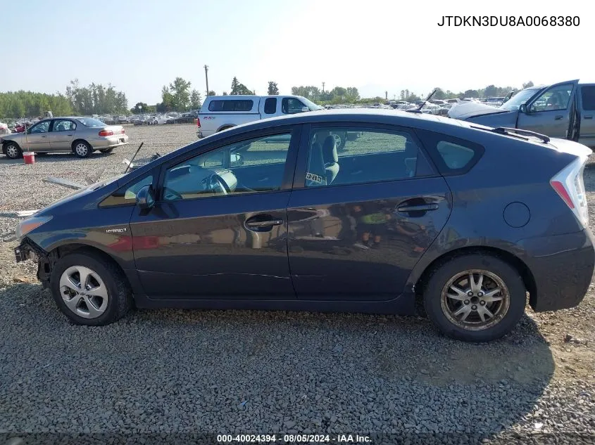 JTDKN3DU8A0068380 2010 Toyota Prius Iii