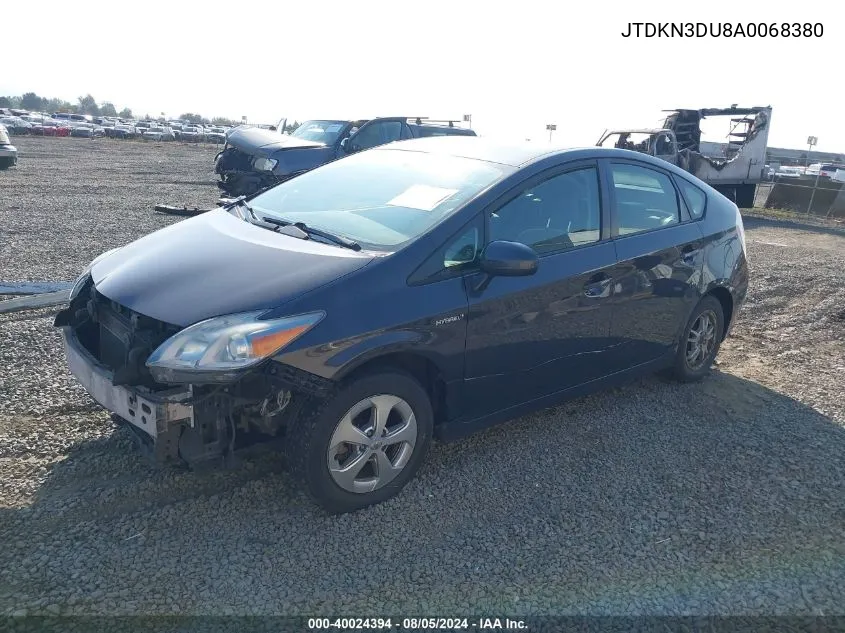 JTDKN3DU8A0068380 2010 Toyota Prius Iii