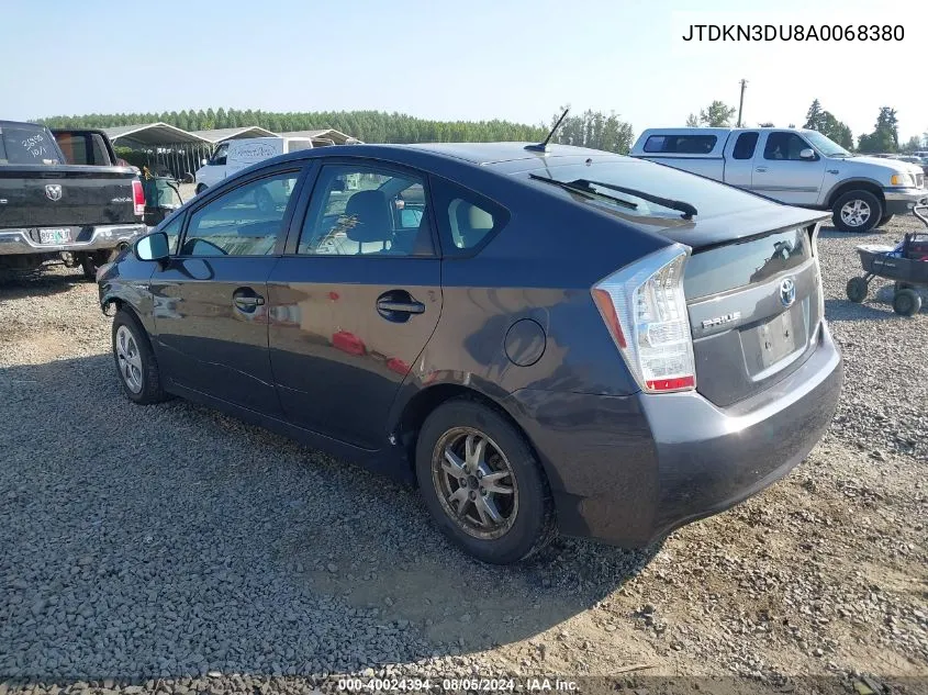 2010 Toyota Prius Iii VIN: JTDKN3DU8A0068380 Lot: 40024394