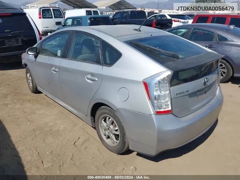 2010 Toyota Prius Iii VIN: JTDKN3DU0A0056479 Lot: 40030459