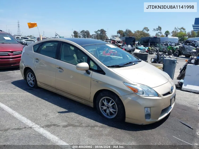 JTDKN3DU8A1141998 2010 Toyota Prius Iv