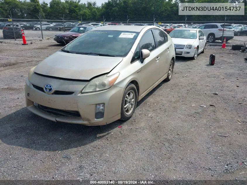 JTDKN3DU4A0154737 2010 Toyota Prius Ii