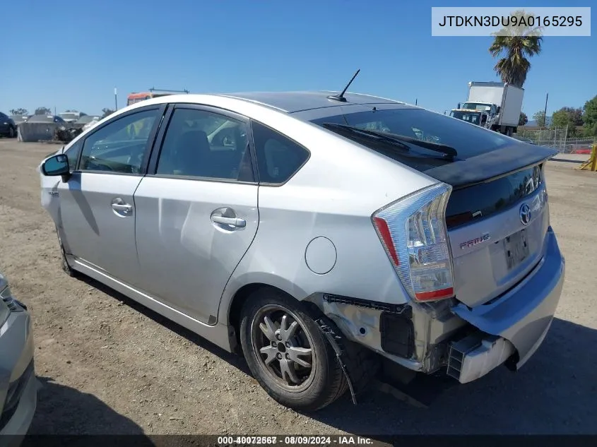 JTDKN3DU9A0165295 2010 Toyota Prius Ii