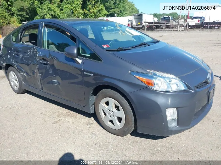 2010 Toyota Prius Ii VIN: JTDKN3DU1A0206874 Lot: 40073133