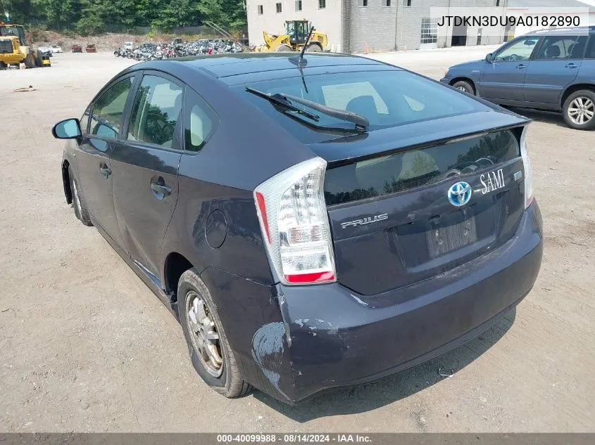 2010 Toyota Prius Iii VIN: JTDKN3DU9A0182890 Lot: 40099988