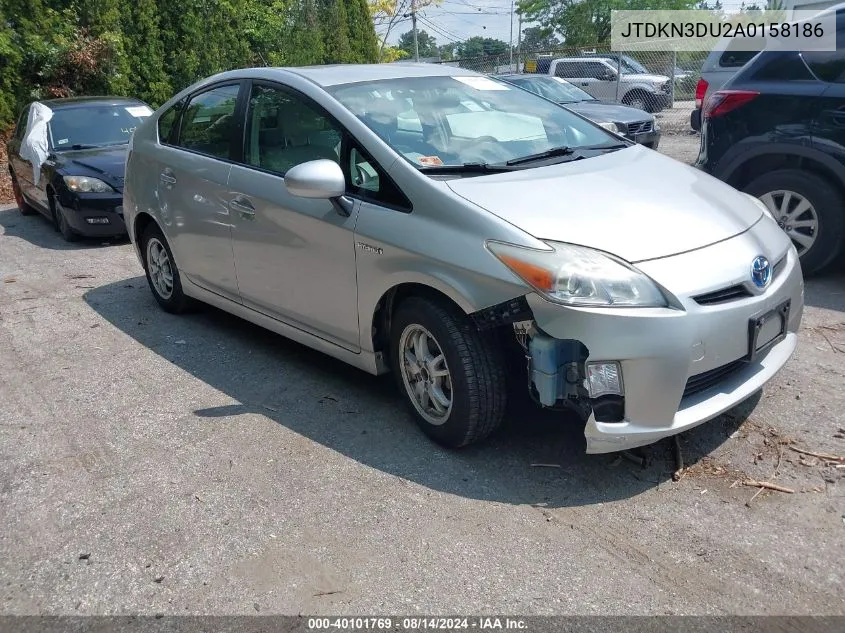 2010 Toyota Prius Iii VIN: JTDKN3DU2A0158186 Lot: 40101769