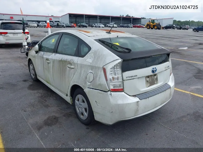 JTDKN3DU2A1024725 2010 Toyota Prius Ii