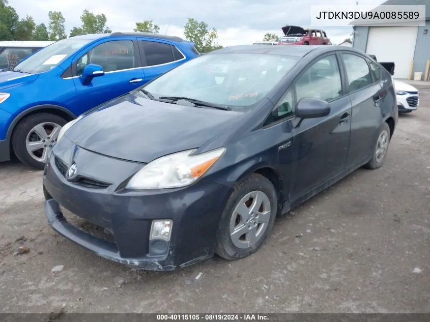 JTDKN3DU9A0085589 2010 Toyota Prius Ii