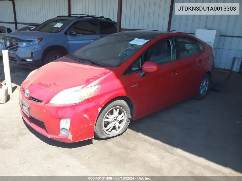 JTDKN3DU1A0013303 2010 Toyota Prius Iv