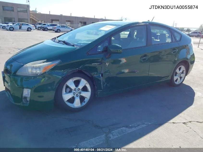 JTDKN3DU1A0055874 2010 Toyota Prius V