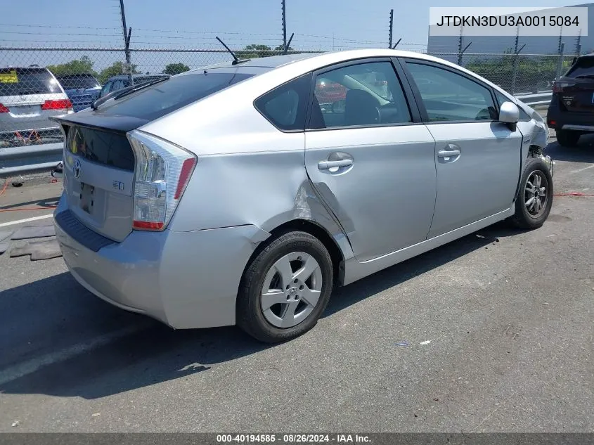 2010 Toyota Prius Ii VIN: JTDKN3DU3A0015084 Lot: 40194585