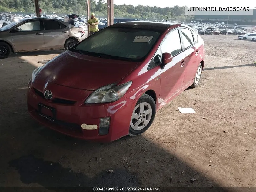 JTDKN3DU0A0050469 2010 Toyota Prius Iv