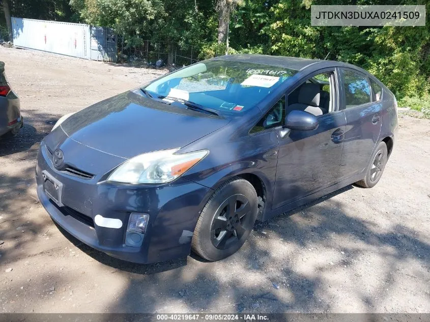 2010 Toyota Prius Iii VIN: JTDKN3DUXA0241509 Lot: 40219647