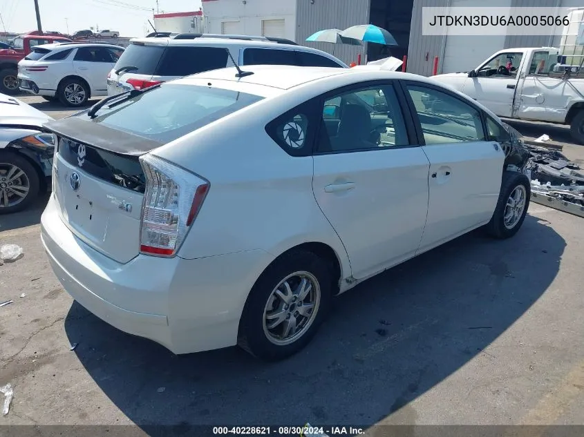 2010 Toyota Prius Iii VIN: JTDKN3DU6A0005066 Lot: 40228621