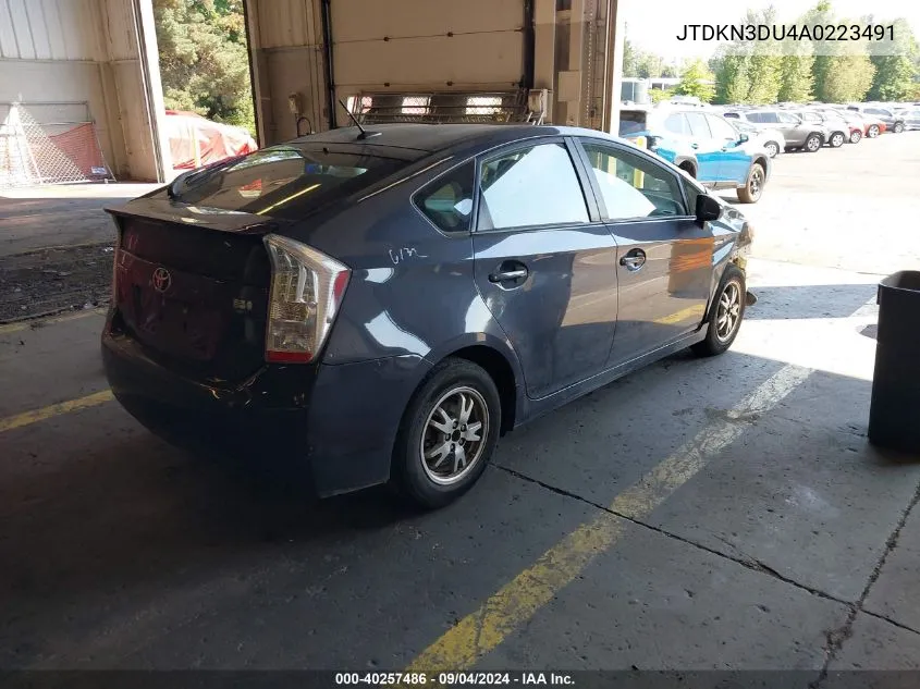 JTDKN3DU4A0223491 2010 Toyota Prius