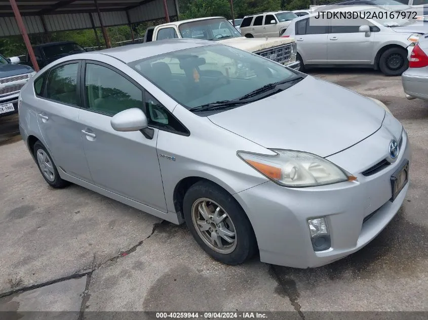 JTDKN3DU2A0167972 2010 Toyota Prius Iii