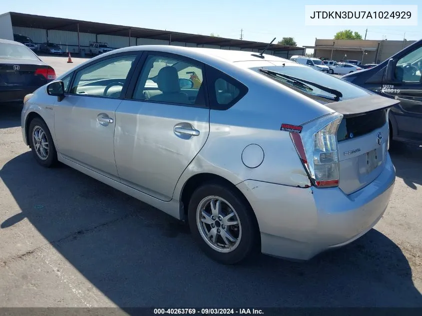 JTDKN3DU7A1024929 2010 Toyota Prius Iv