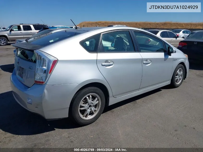 JTDKN3DU7A1024929 2010 Toyota Prius Iv