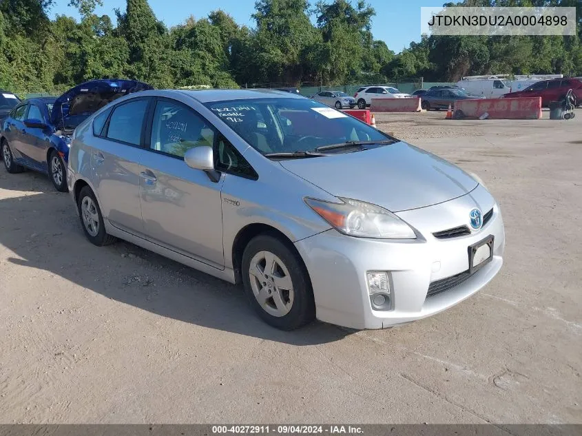 JTDKN3DU2A0004898 2010 Toyota Prius Iii