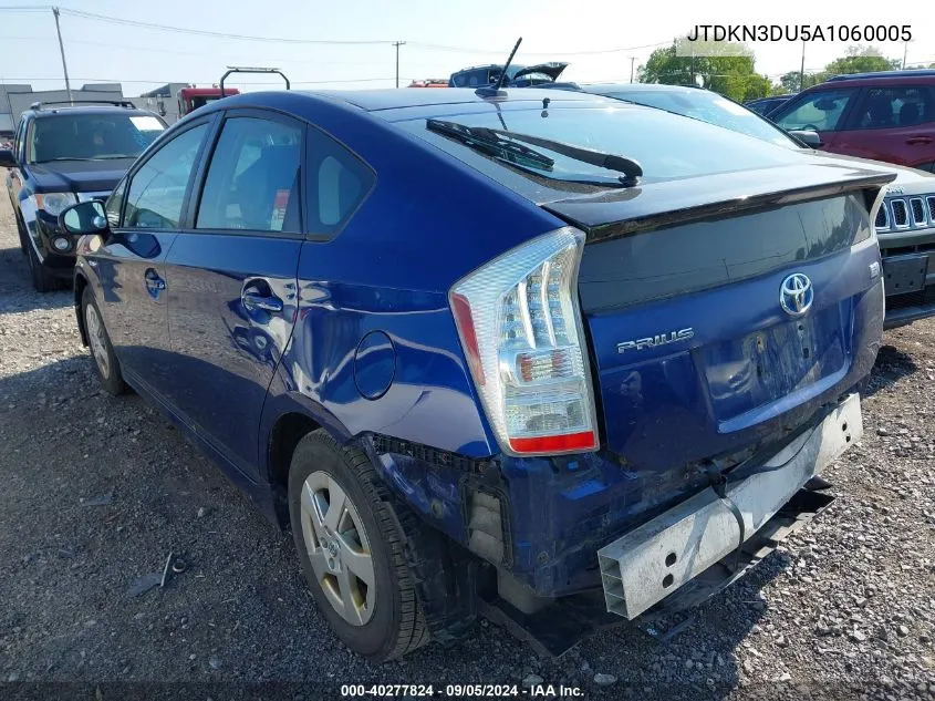 2010 Toyota Prius Ii VIN: JTDKN3DU5A1060005 Lot: 40277824