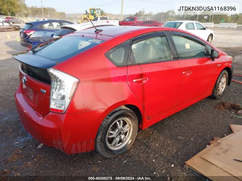 2010 Toyota Prius VIN: JTDKN3DU5A1168396 Lot: 40285275