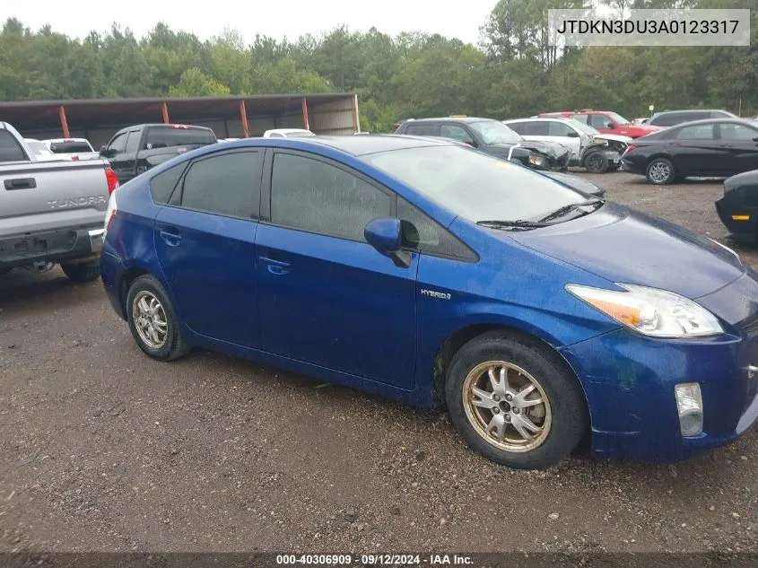 JTDKN3DU3A0123317 2010 Toyota Prius Iii