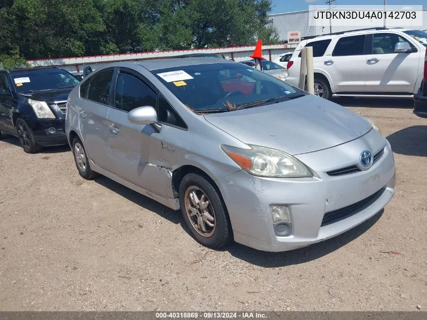 JTDKN3DU4A0142703 2010 Toyota Prius