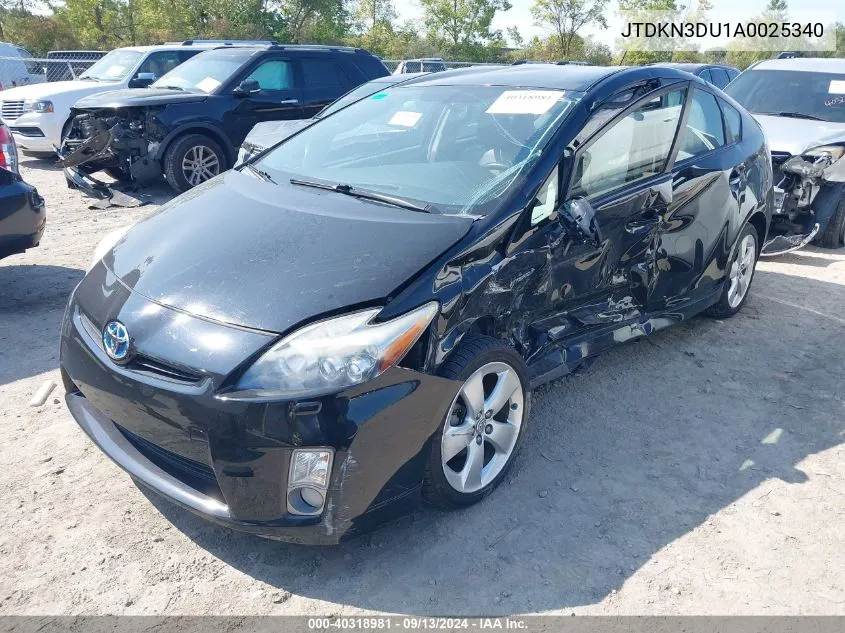 2010 Toyota Prius VIN: JTDKN3DU1A0025340 Lot: 40318981