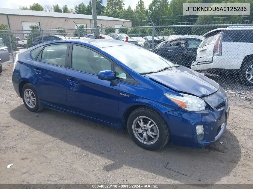 2010 Toyota Prius Iii VIN: JTDKN3DU6A0125286 Lot: 40323118