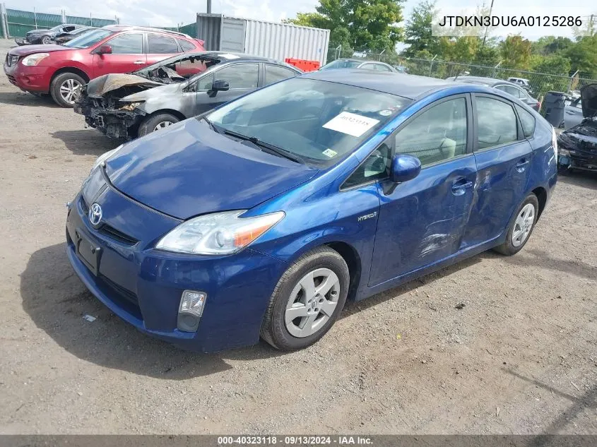 JTDKN3DU6A0125286 2010 Toyota Prius Iii