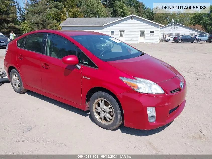 JTDKN3DU1A0055938 2010 Toyota Prius Ii