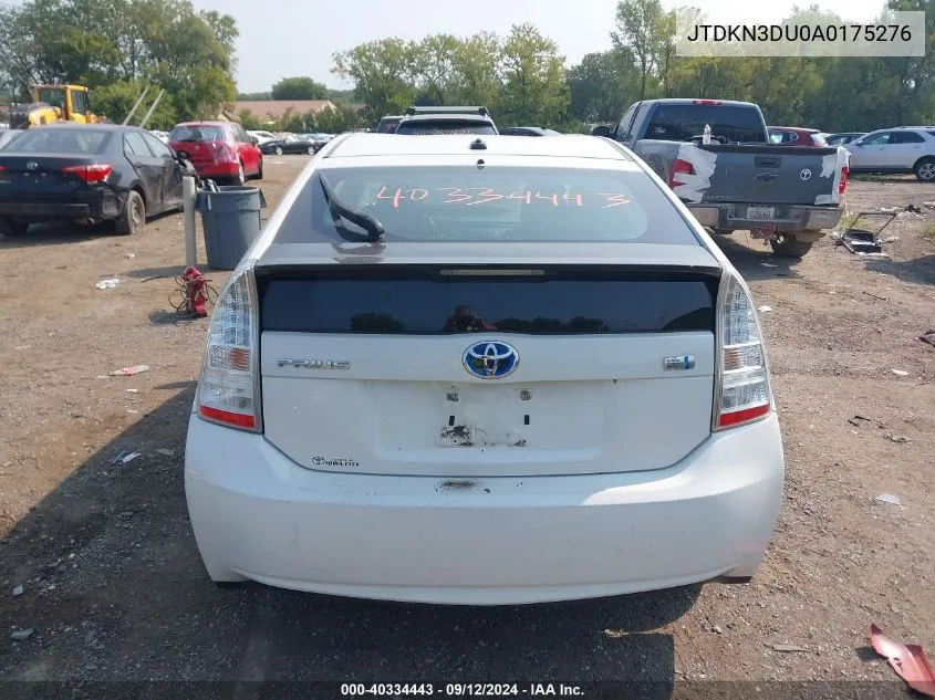 JTDKN3DU0A0175276 2010 Toyota Prius