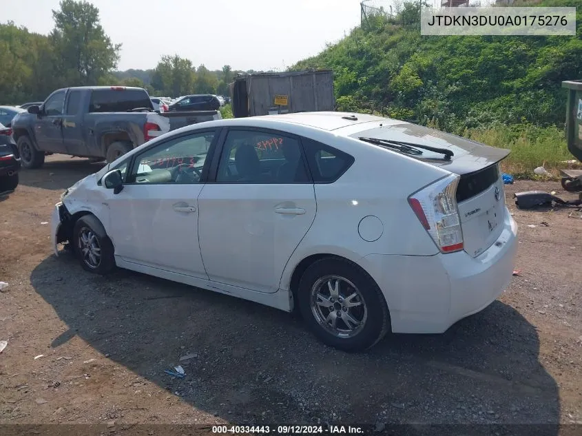 JTDKN3DU0A0175276 2010 Toyota Prius