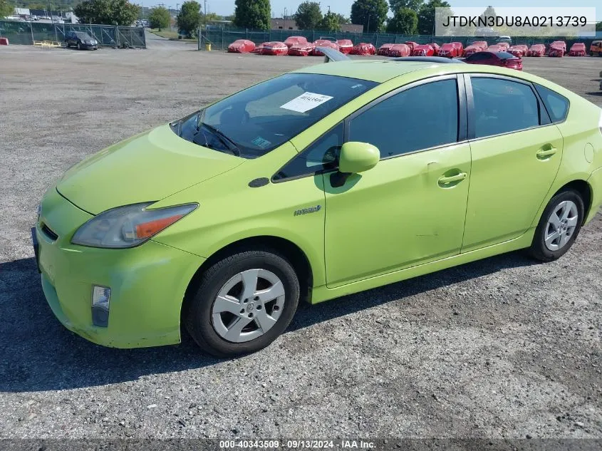 JTDKN3DU8A0213739 2010 Toyota Prius Iii