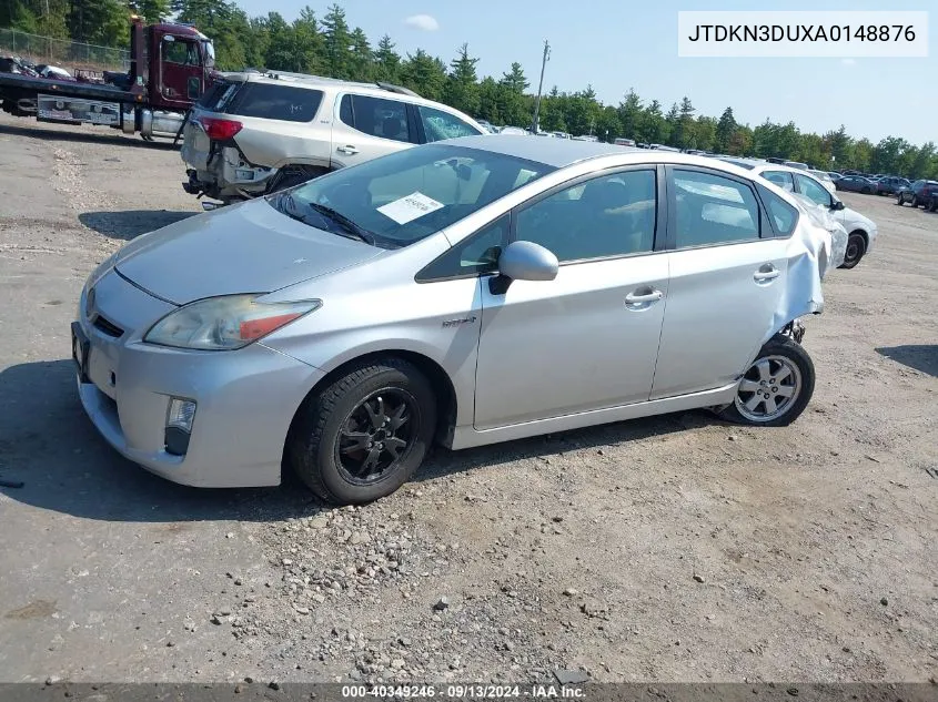 2010 Toyota Prius Iii VIN: JTDKN3DUXA0148876 Lot: 40349246