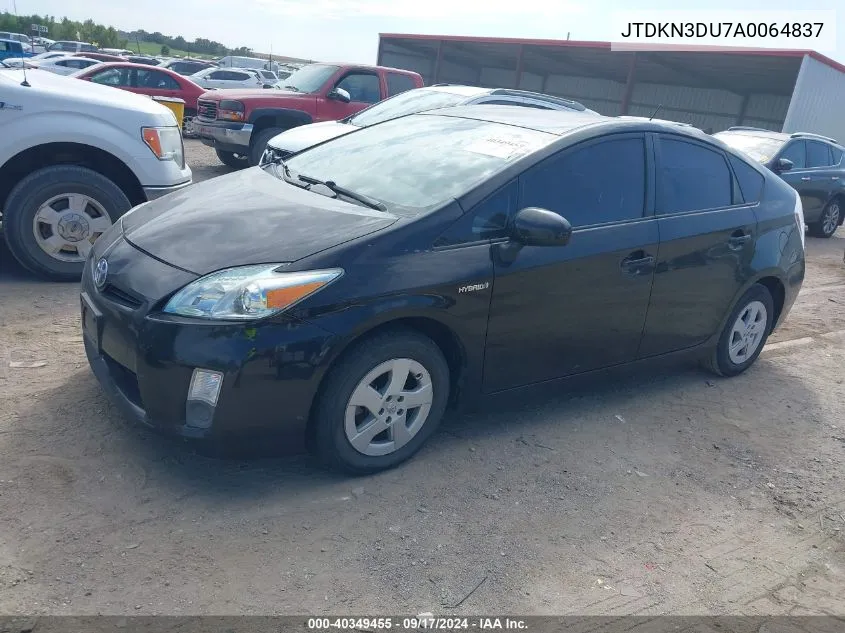 JTDKN3DU7A0064837 2010 Toyota Prius Iv